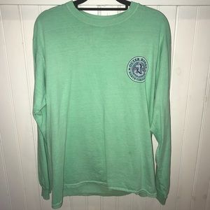 Gildan | Blue-Green Outer Banks Long Sleeved Tee
